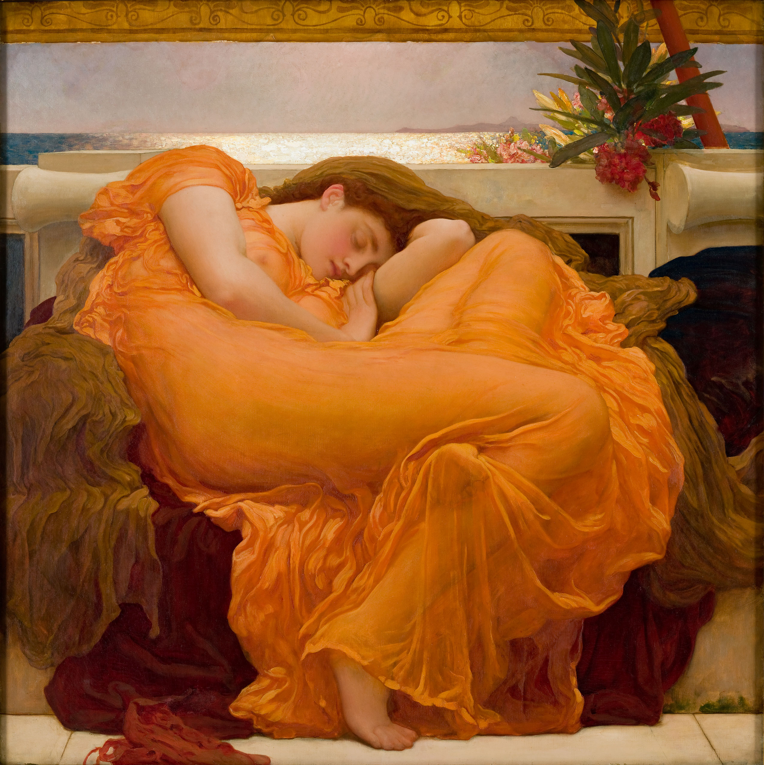 Flaming June – The One Painting That Struck Me Emotionally