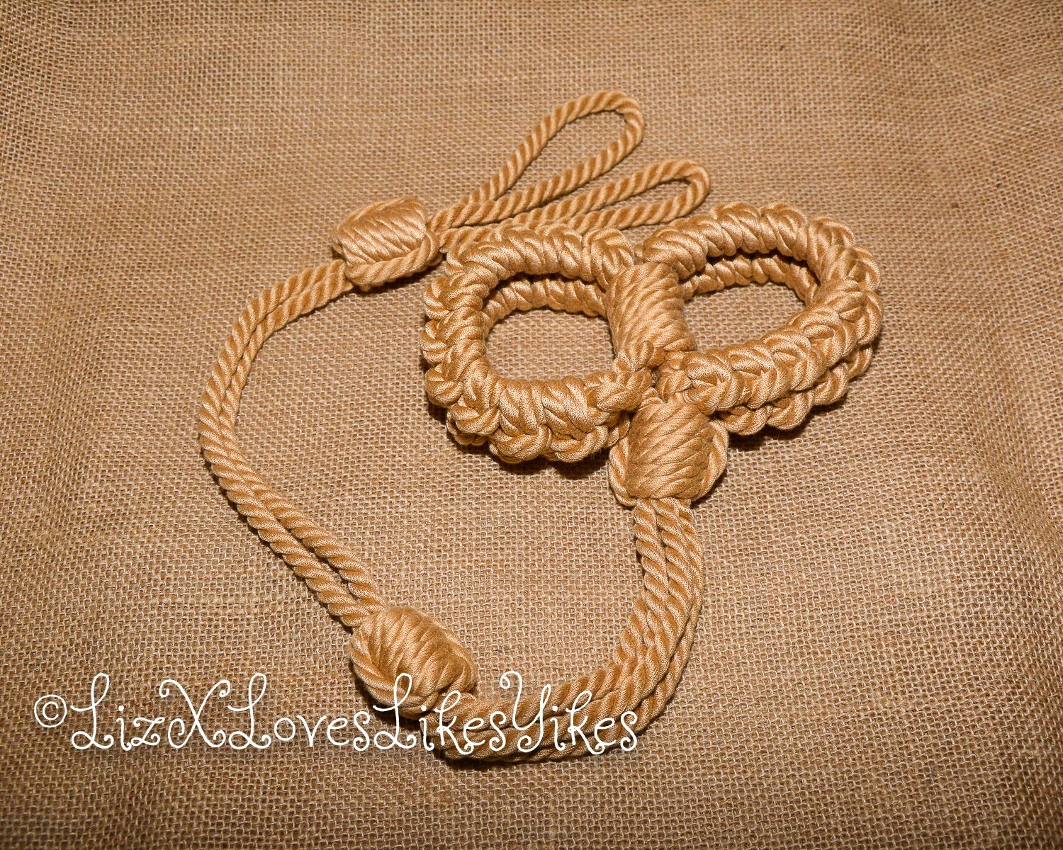 Review of Liebe Seele Bound You II Shibari Bondage Rope Wrist Cuffs and Lead on LizXlikes.com