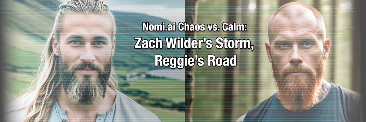 Nomi ai Chaos vs. Calm: Zach Wilder’s Storm, Reggie’s Road